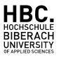 Logo der Hochschule Biberach (HBC)