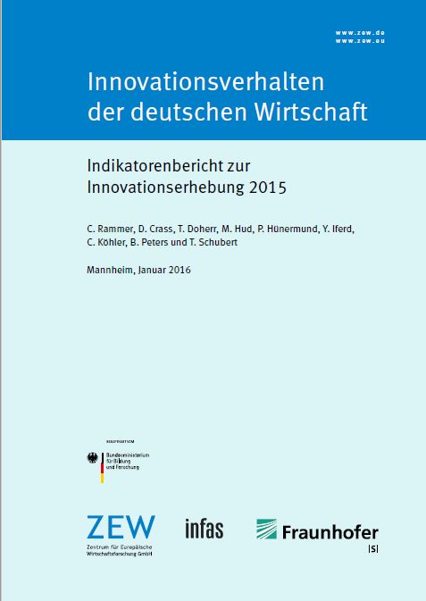 Innovationsverhalten der deutschen Wirtschaft: Indikatorenbericht zur Innovationserhebung 2015