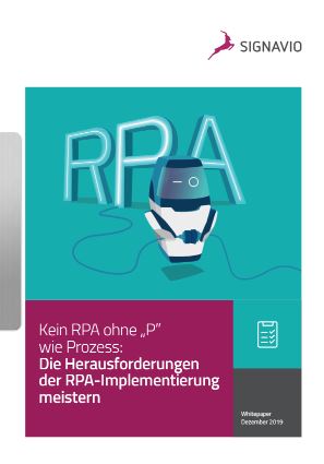 Kein RPA ohne „P” wie Prozess: – Die Herausforderungen der RPA-Implementierung Meistern