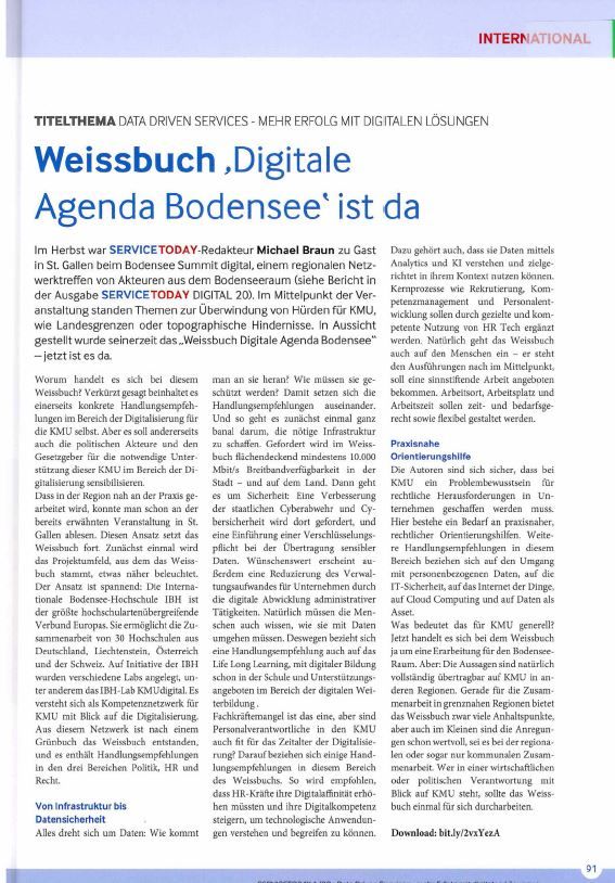 Weissbuch "Digitale Agenda Bodensee" ist da