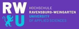Logo der Hochschule Raensburg-Weingarten