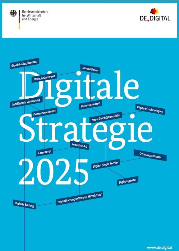 Deckbaltt der Digitalen Strategie 2025