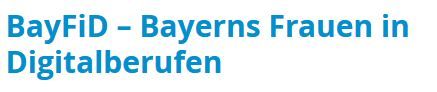 Logo des BayFiD-Talentprogramm